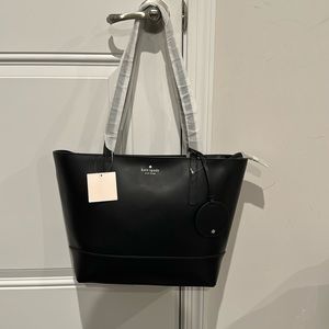 NWT Black Kate Spade Tote!